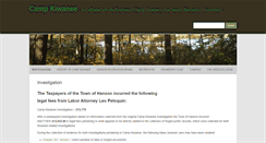 Desktop Screenshot of campkiwanee.com